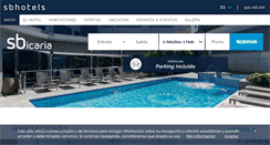 Desktop Screenshot of hotelicariabarcelona.com